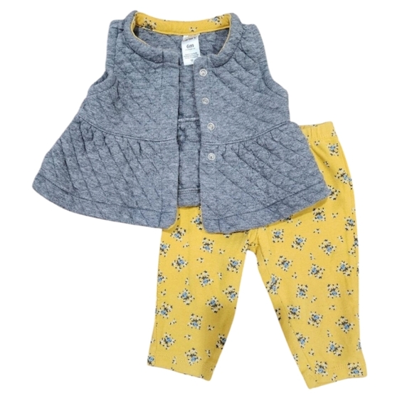 Carter's 2 Piece Baby Girl Outfit B0057 - Picture 1 of 3